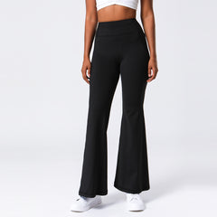 Flare pant high-rise