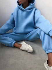 Oversized blu Hoodie