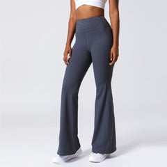 Flare pant high-rise