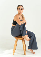 Flare pant high-rise